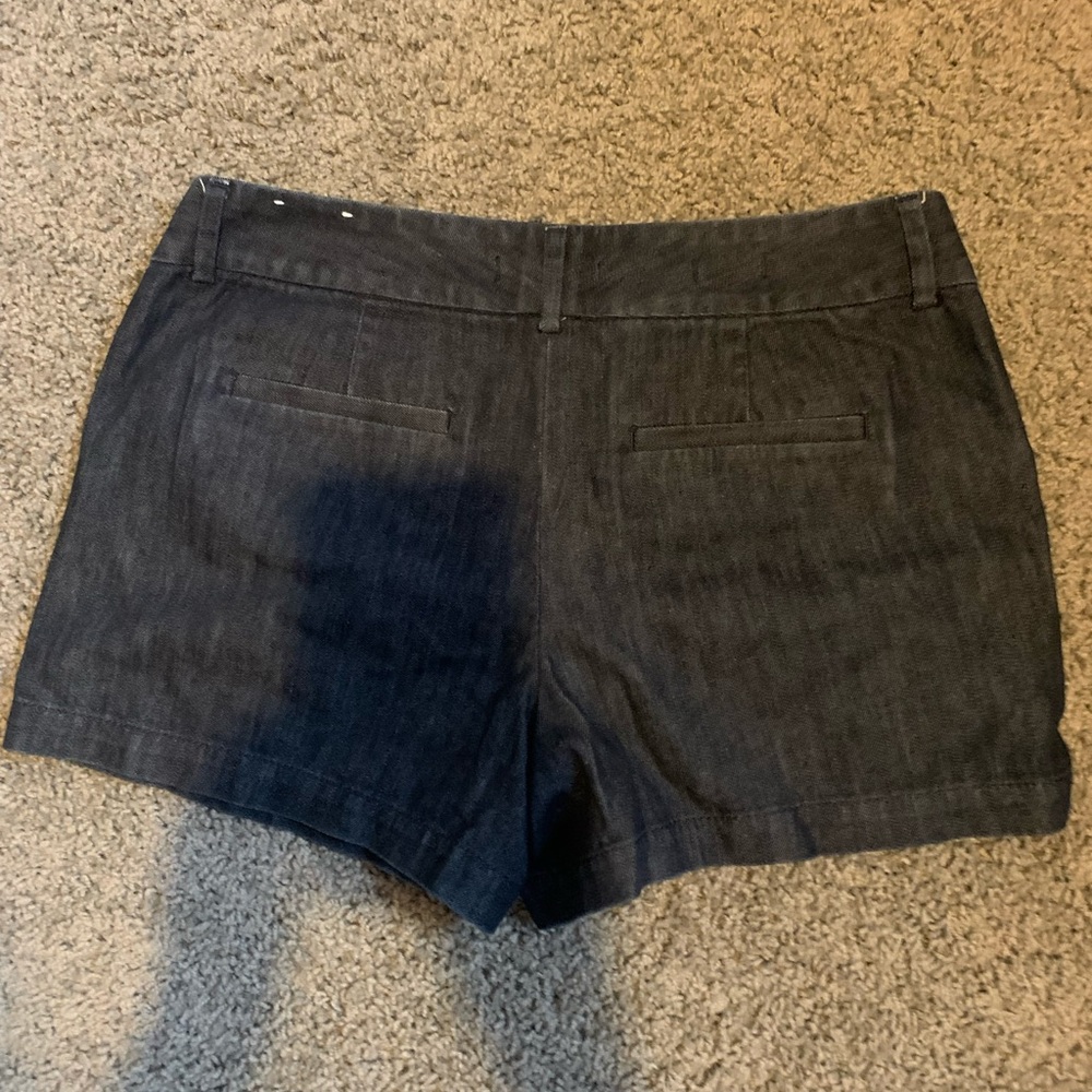 Loft Dark Denim Shorts - Picture 4 of 4